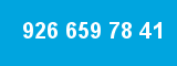 926 659 78 41 926 659 78 41